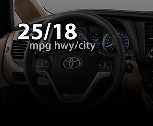 2016 Toyota Sienna MPG