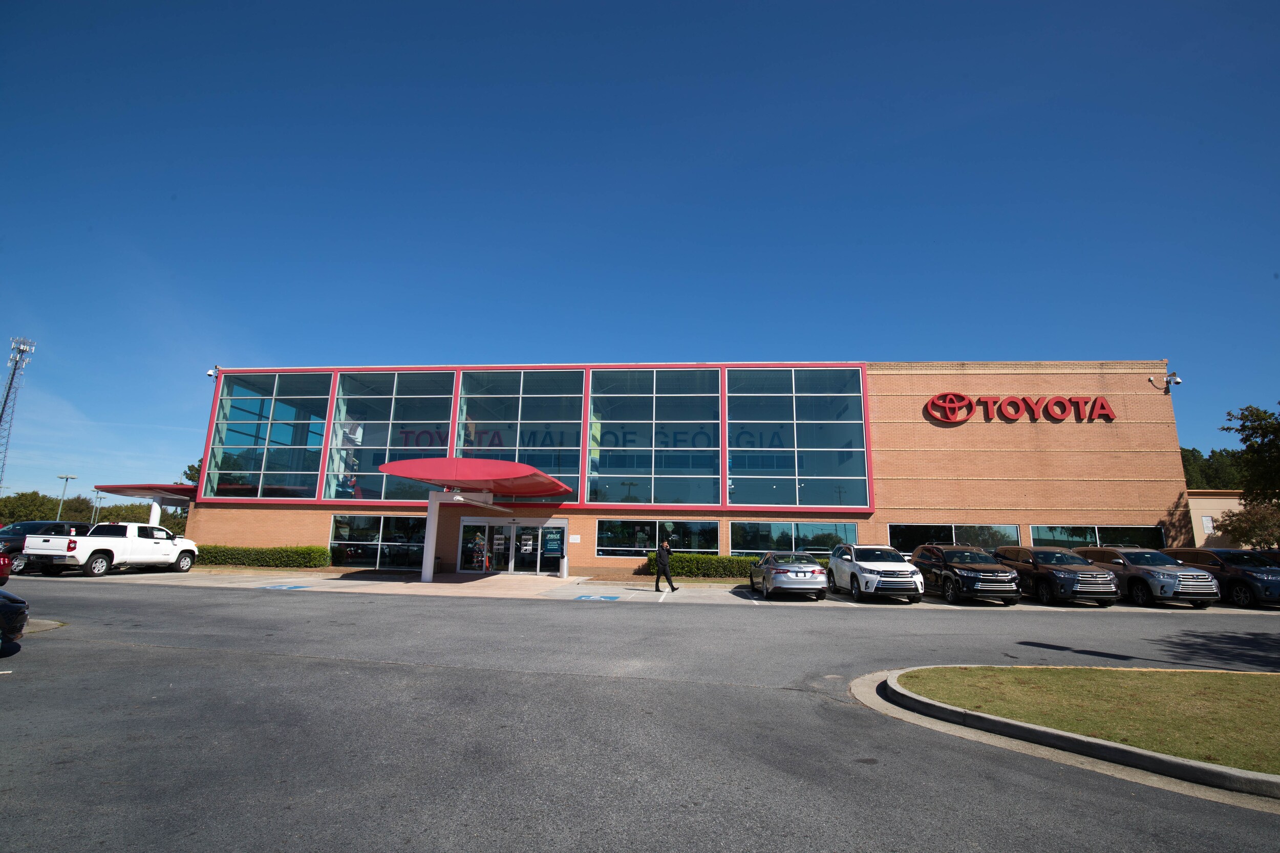 Learn more about AutoNation Toyota Mall of Georgia Outside view of AutoNation Toyota Mall of Georgia