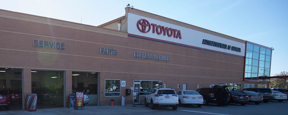 Exterior View of Toyota Dealership Serving Buford