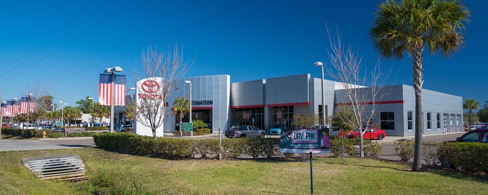 AutoNation Toyota Pinellas Park Outside view of AutoNation Toyota Pinellas Park