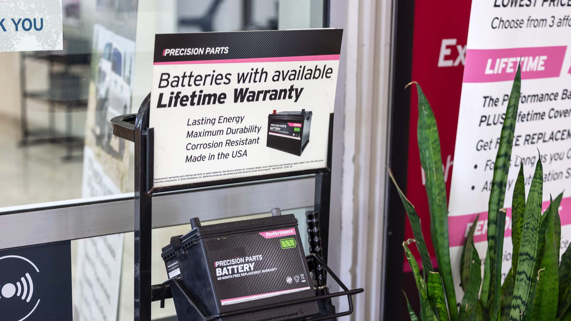 Find genuine Toyota parts at AutoNation Toyota Weston View of the parts counter at AutoNation Toyota Weston