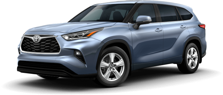 Toyota Highlander in Moon Dust Toyota Highlander in Moon Dust