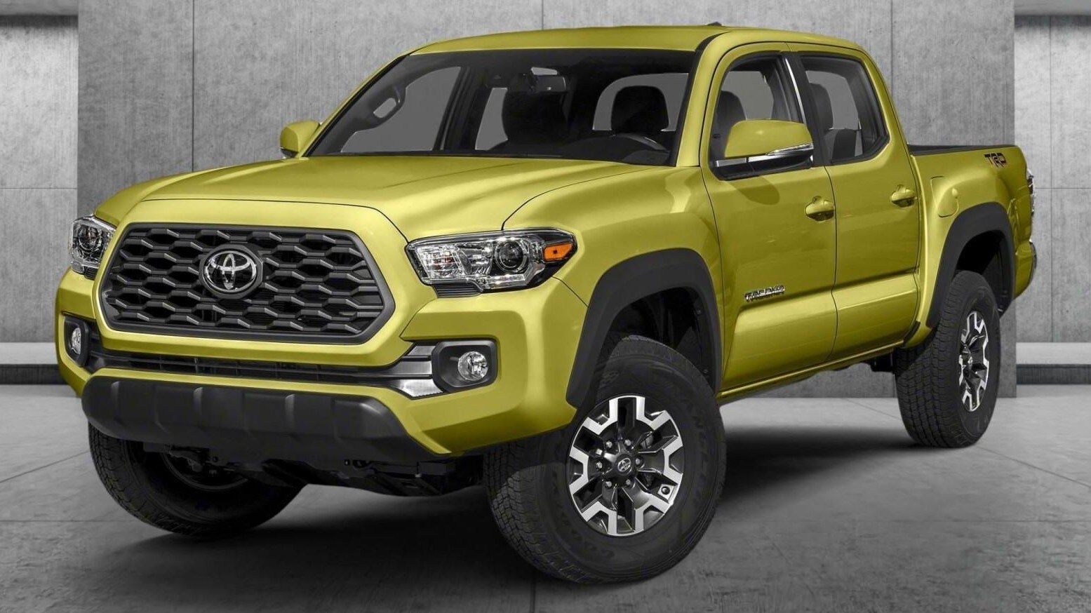 Toyota Tacoma TRD Off Road Double Cab 6' in Electric Lime Metallic Toyota Tacoma TRD Off Road Double Cab 6' in Electric Lime Metallic