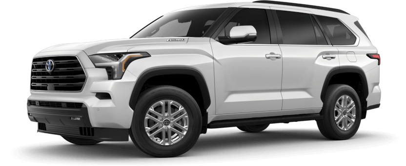 Toyota Sequoia in Ice Cap Toyota Sequoia in Ice Cap