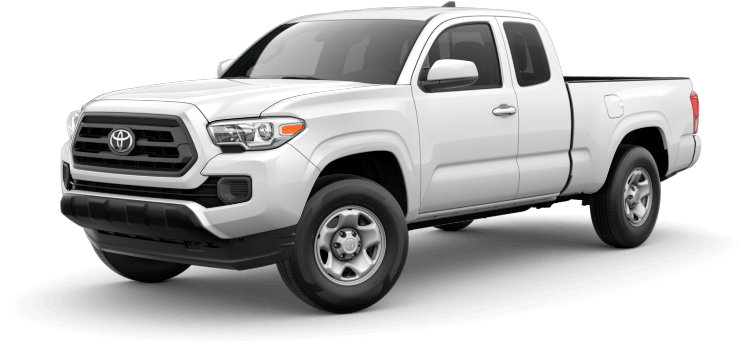 Toyota Tacoma Overview Toyota Tacoma in Ice Cap