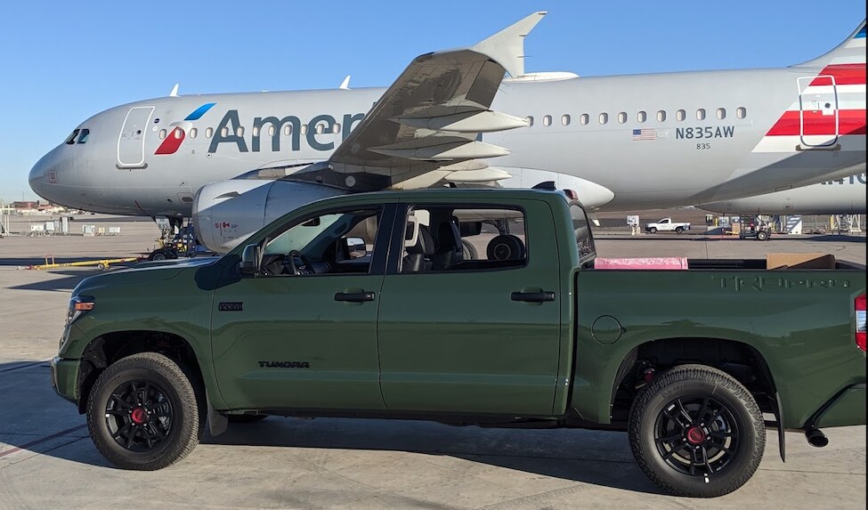 Toyota Tundra at AutoNation Toyota Tempe community event