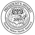 Toyota Presidents Award 2019 Toyota Presidents Award 2019