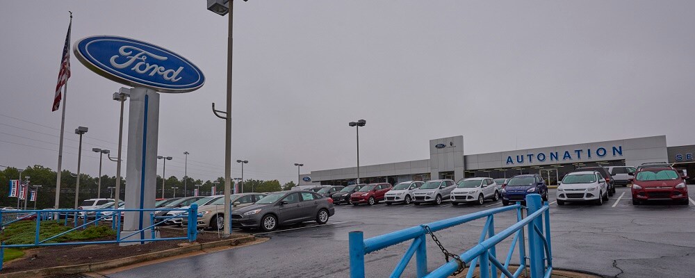 AutoNation Ford Union City Outside view of AutoNation Ford Union City