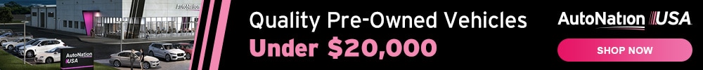 Quality Pre-Owned Vehicles Under $20,000