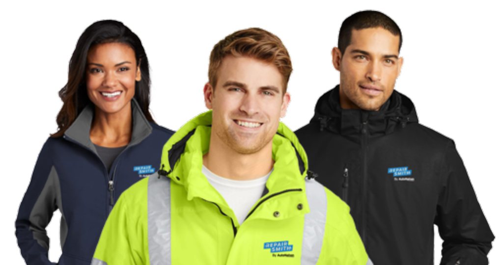 Smiling RepairSmith team members