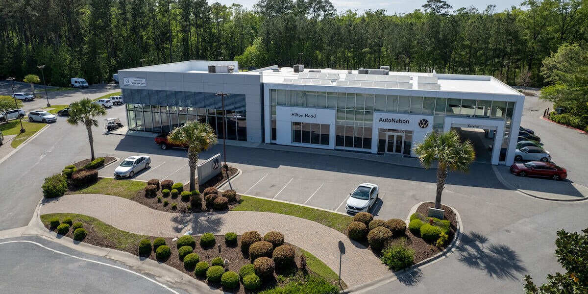 Exterior view of AutoNation Volkswagen Hilton Head