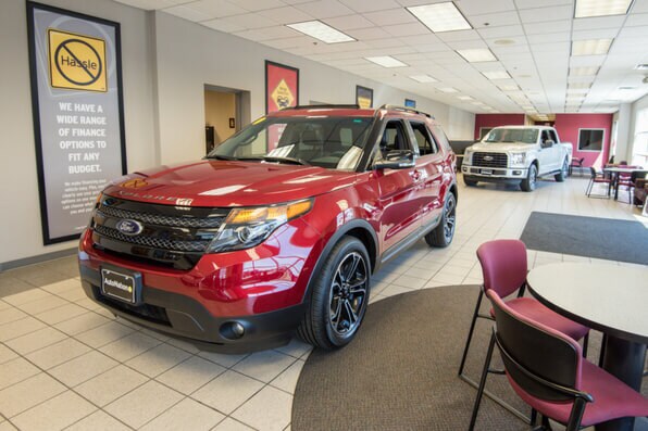 AutoNation Ford White Bear Lake Showroom
