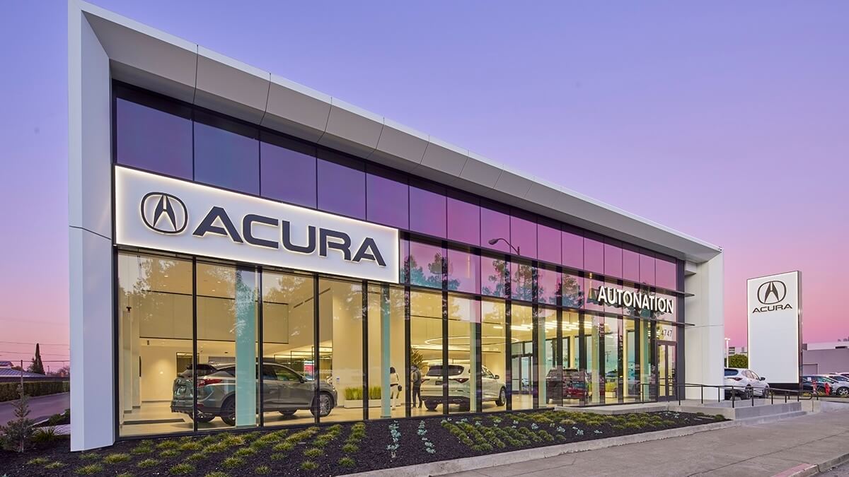 Exterior view of AutoNation Acura Stevens Creek