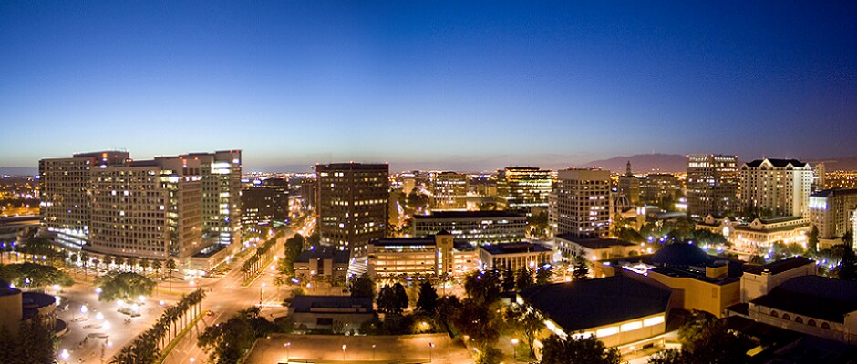San Jose, CA Scenic view of San Jose, CA