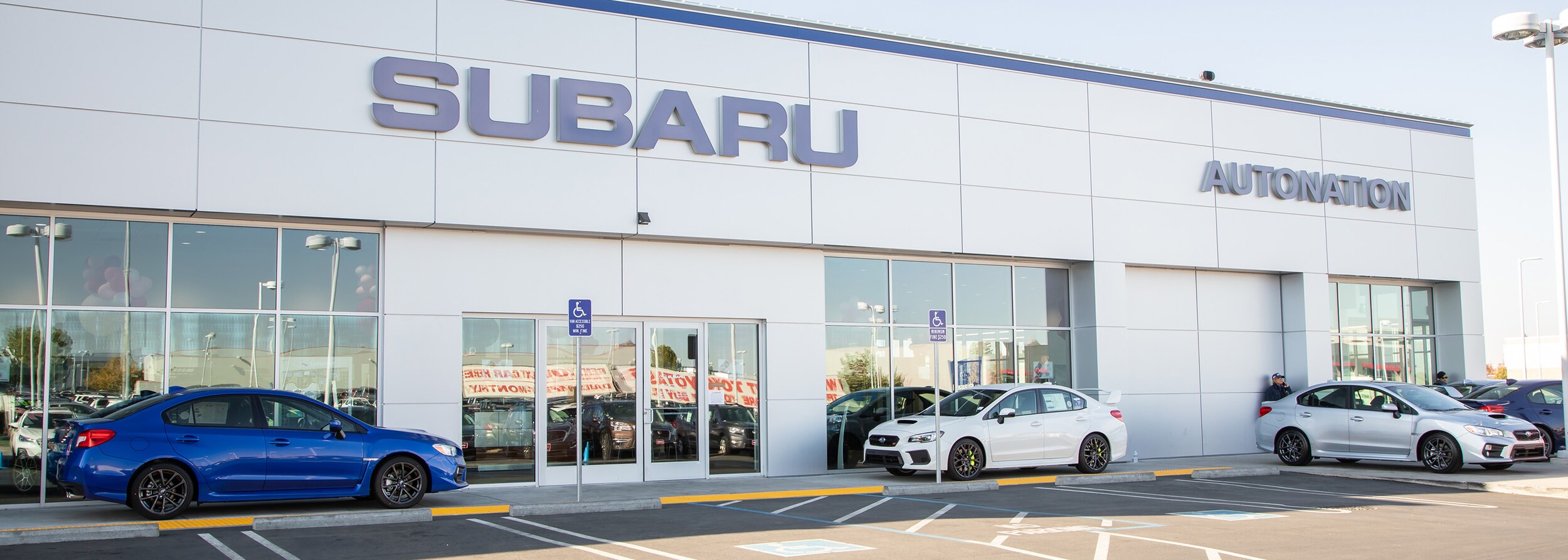 AutoNation Subaru Roseville Outside view of AutoNation Subaru Roseville
