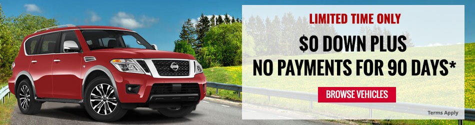 $o Down Plus No Payments For 90 Days