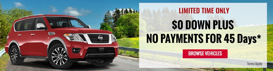 $o Down Plus No Payments For 45 Days