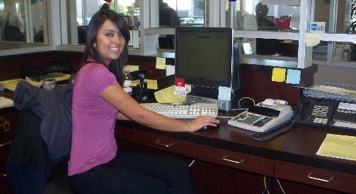 svc receptionist