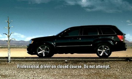 Do Not Try This At Home! Grand Cherokee SRT-8