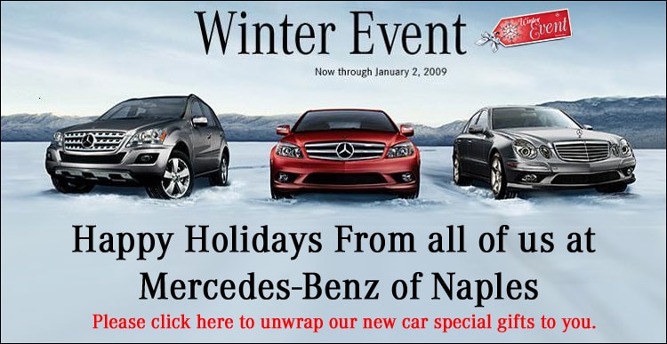 Mercedes-Benz Naples Winter Sales Event
