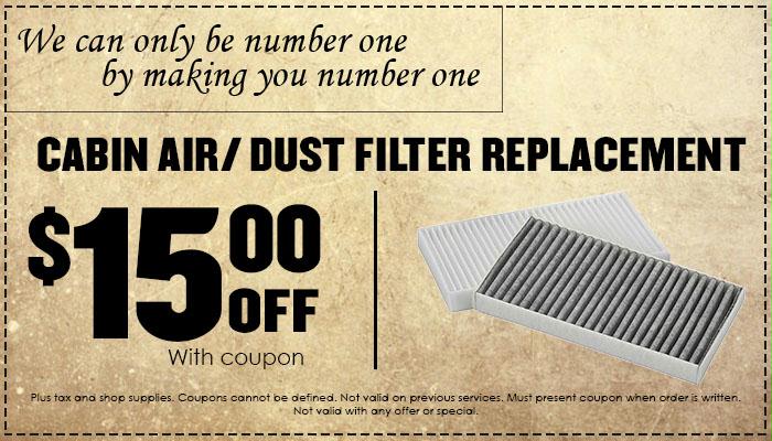 Cabin Air Filter Special Cabin Air Filter Special