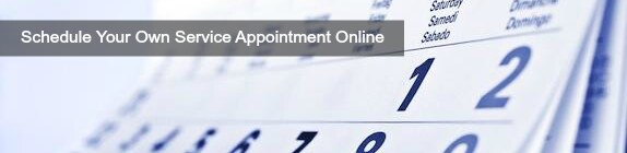 Schedule Your Own Service Appointment
Online