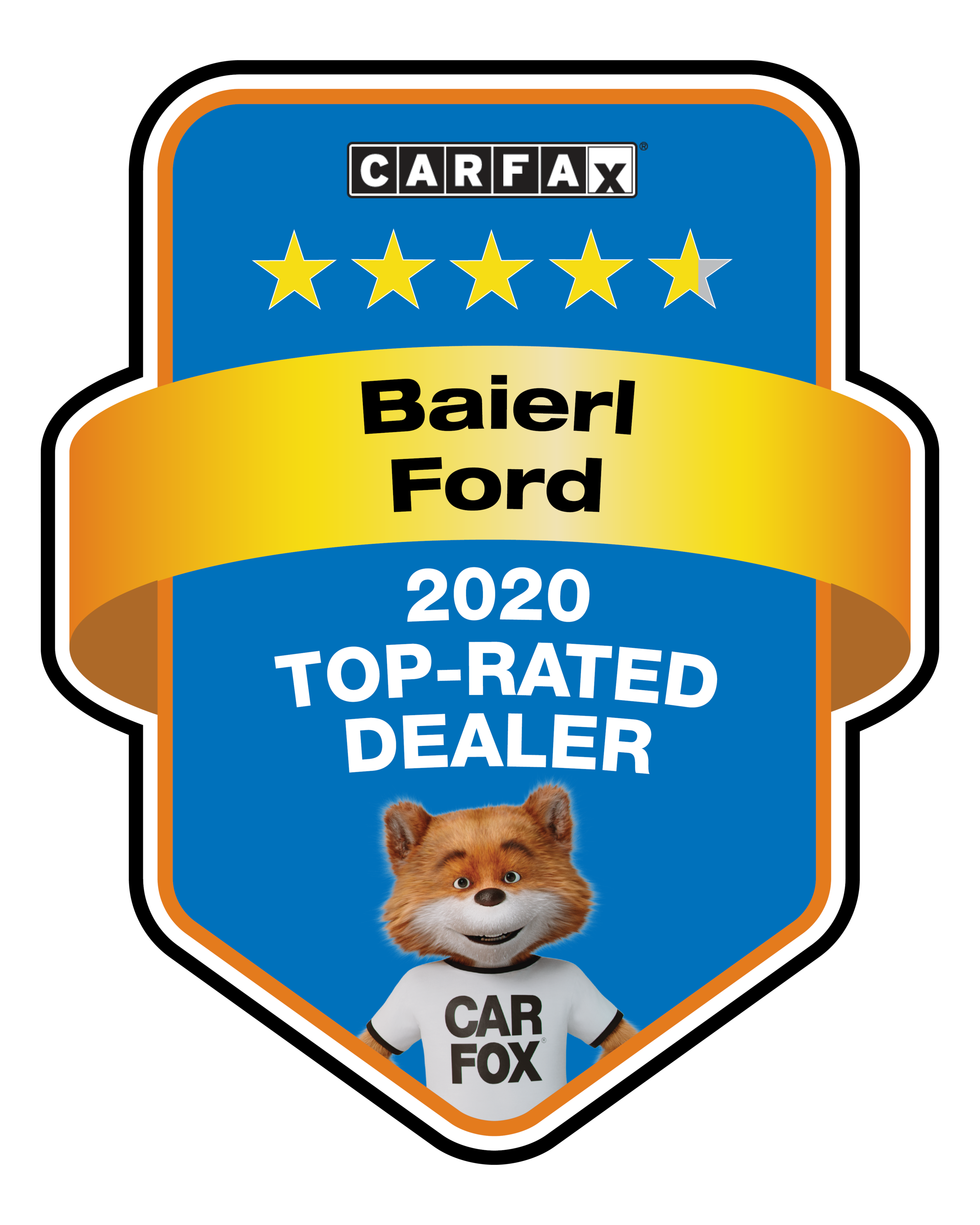 CARFAX Top Rated Dealer 2020