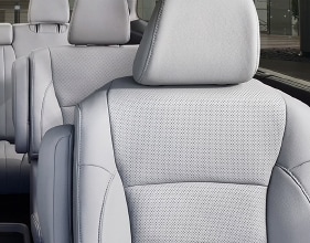 Leather-Trimmed Comfort