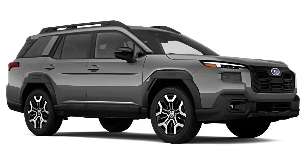 Grey 2026 Subaru Outback Touring XT in profile