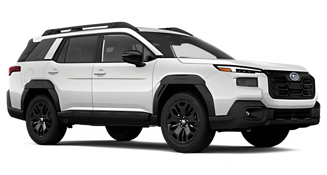 White 2026 Subaru Outback Limited XT in profile