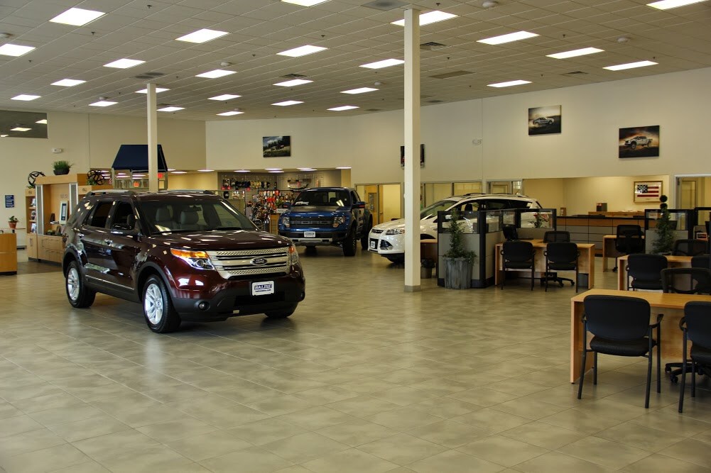 Balise Ford of Cape Cod Showroom the new Ford Model Showroom at Balise Ford of Cape Cod