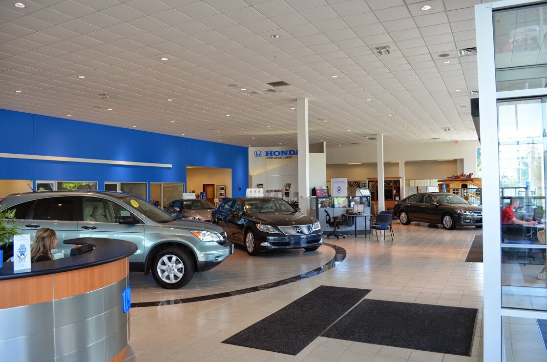 Dealership Showroom at Balise Honda Balise Honda showroom