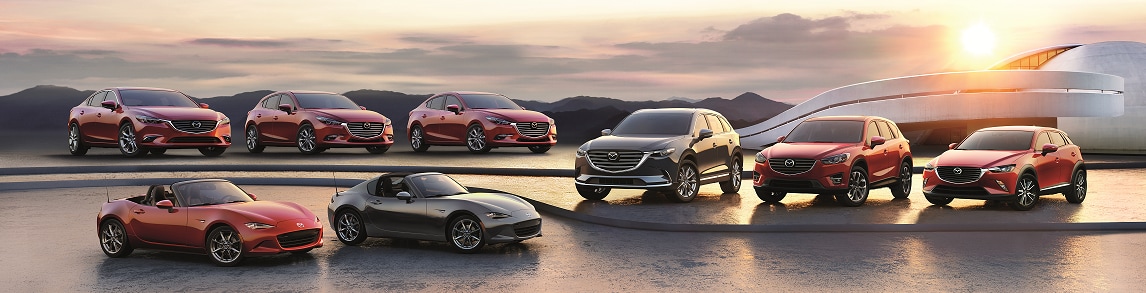 full Mazda model line-up Mazda model line-up
