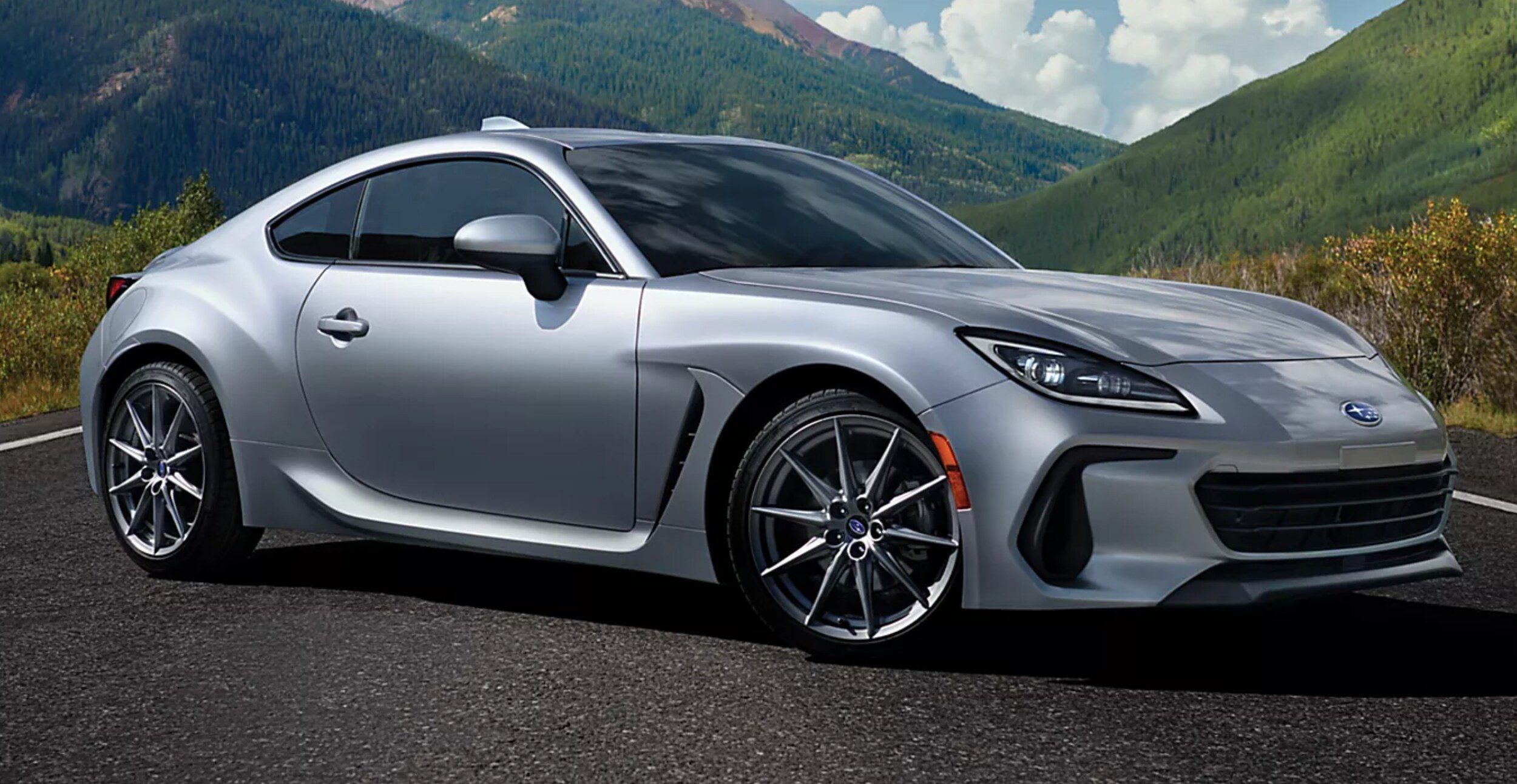image of a grey 2025 subaru brz
