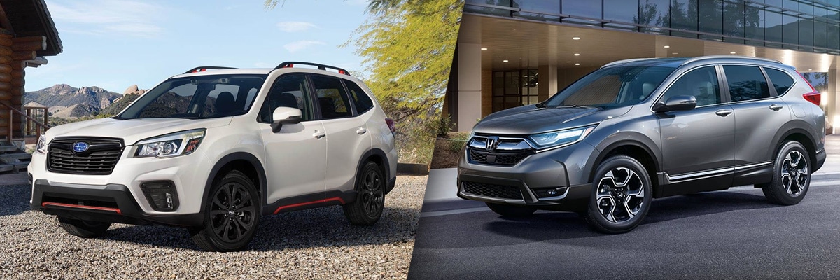 Subaru Forester vs Honda CR-V