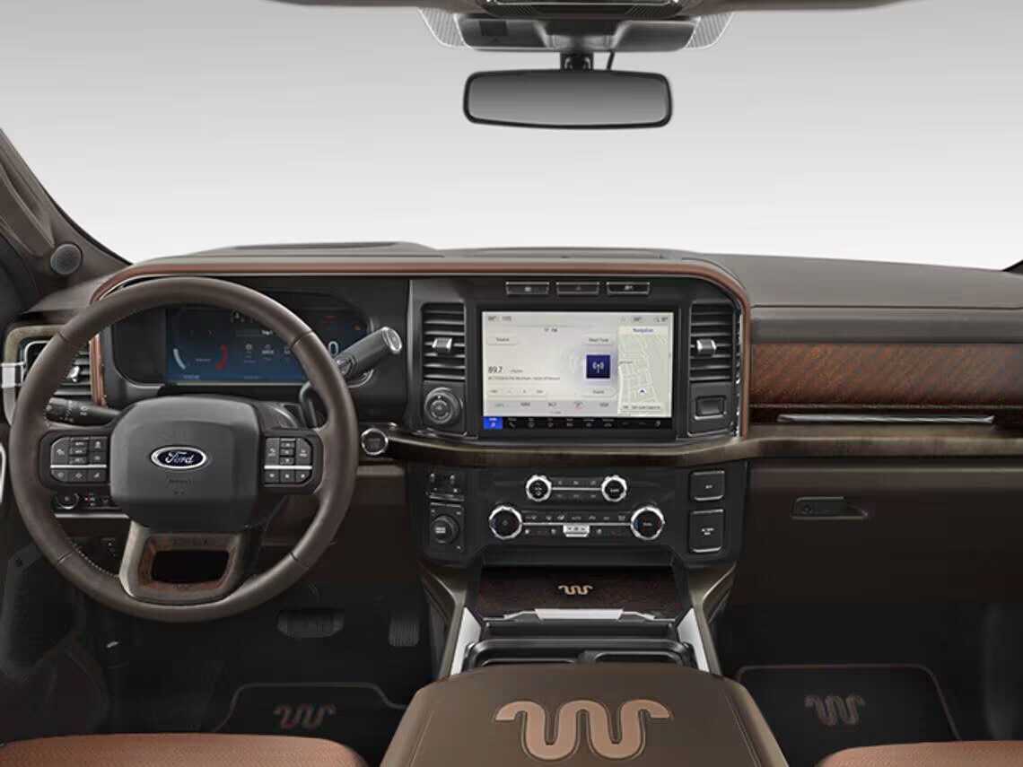 Ford F-250 interior