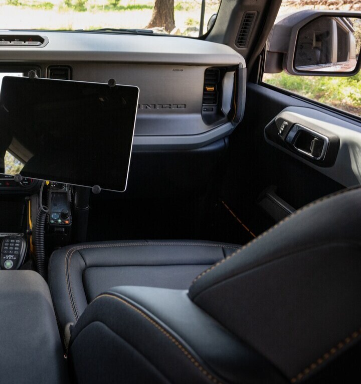 Ford Bronco interior
