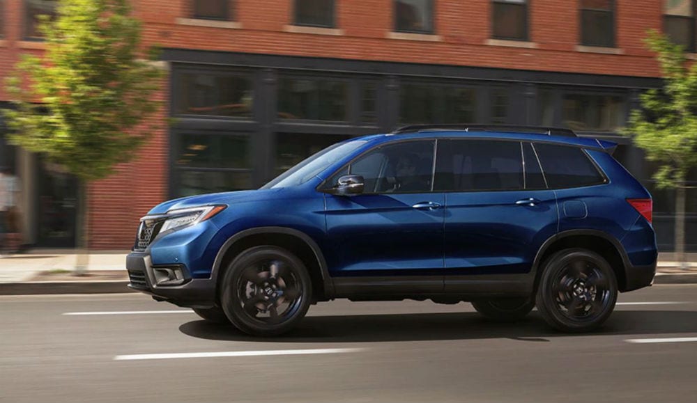 2019 Honda Passport driving