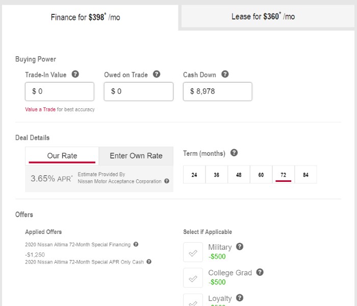 Customize Your Payment