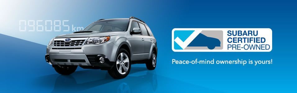 Subaru Certified Pre-Owned Buy with Confidence, Drive with Confidence