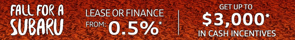 Fall for a Subaru Event! Limited Time Offers!