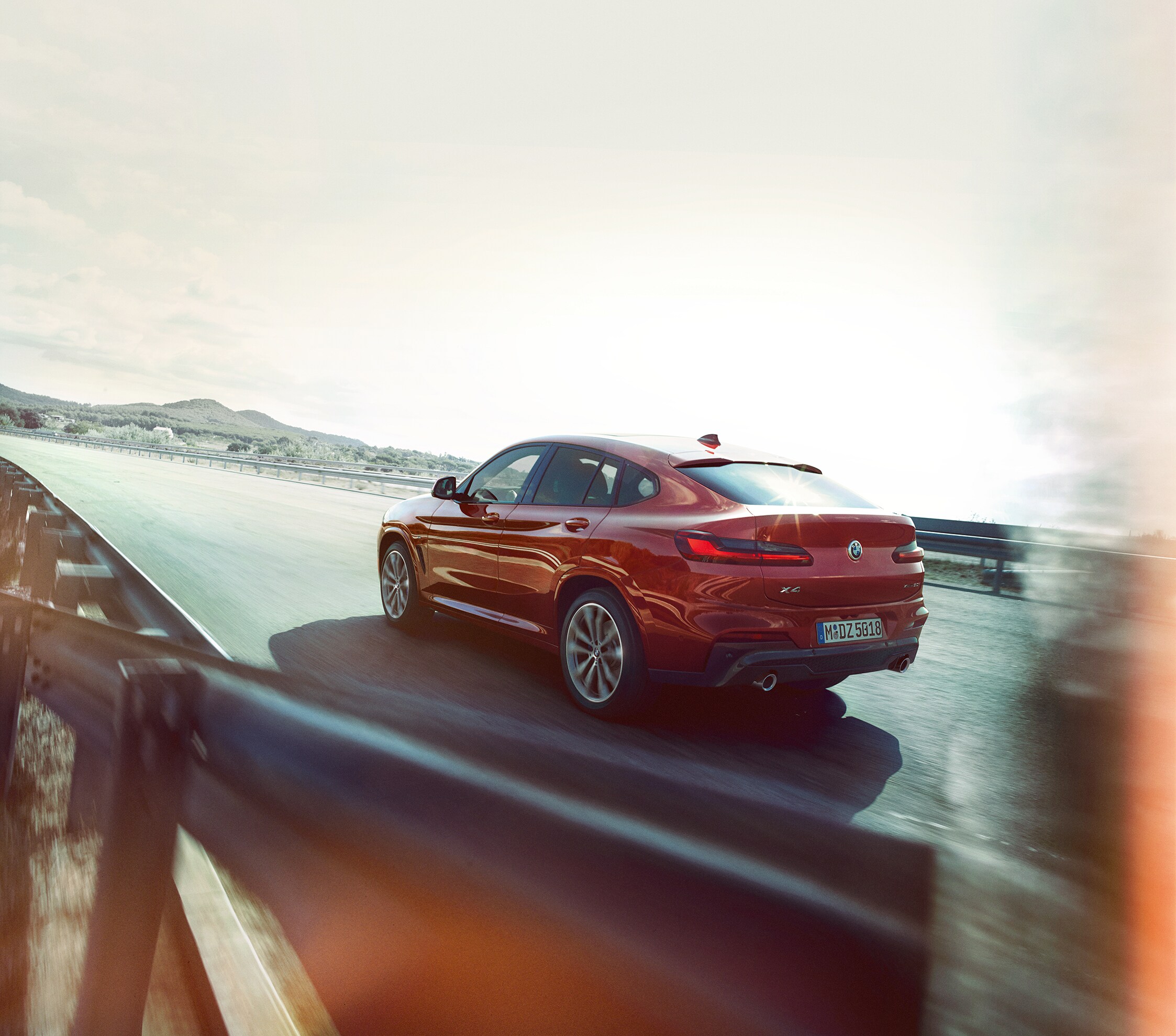 BMW X4 Back View