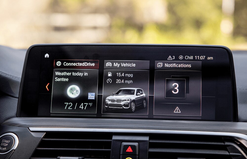 BMW X3 Technology