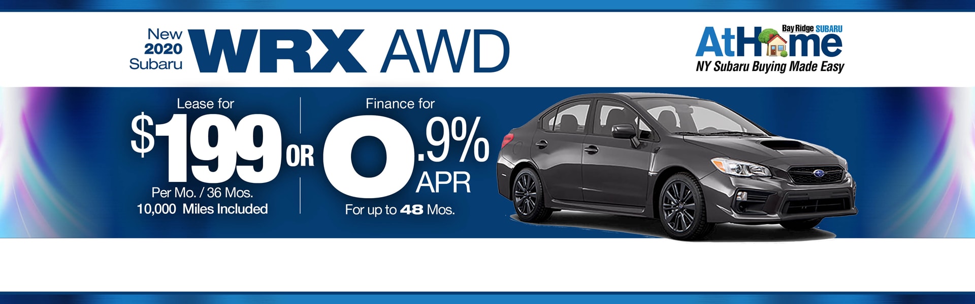 Subaru Dealer NY WRX Special Offer