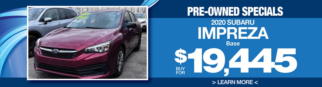 Bay Ridge Subaru Pre-Owned Specials
