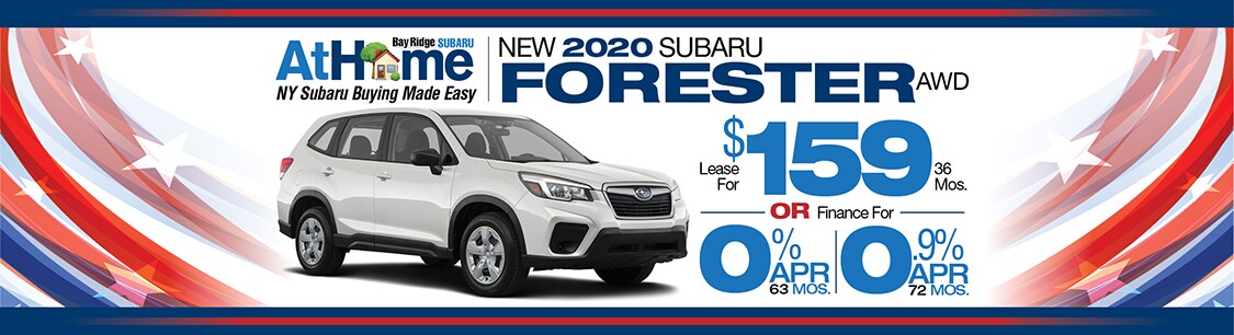 Subaru NY Dealer Forester Special Offer