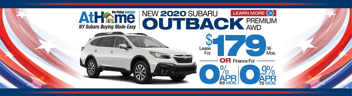 Subaru NY Dealer Outback Special Offer