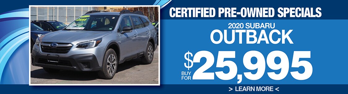 2020 Certified Pre-Owned Subaru Outback