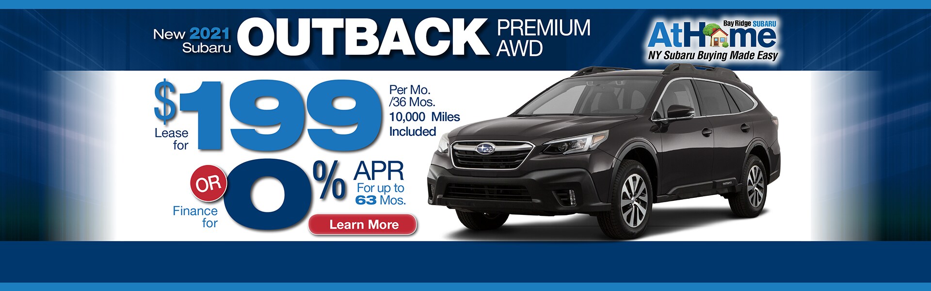 Subaru NY Dealer Outback Special Offer