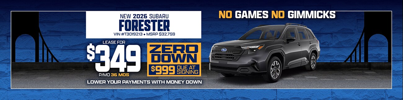 FORESTER SPECIAL FROM BAY RIDGE SUBARU